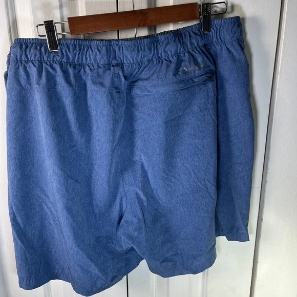 XXL Eddie Bauer Men’s blue swim trunks shorts w/ pockets - Picture 3 of 4
